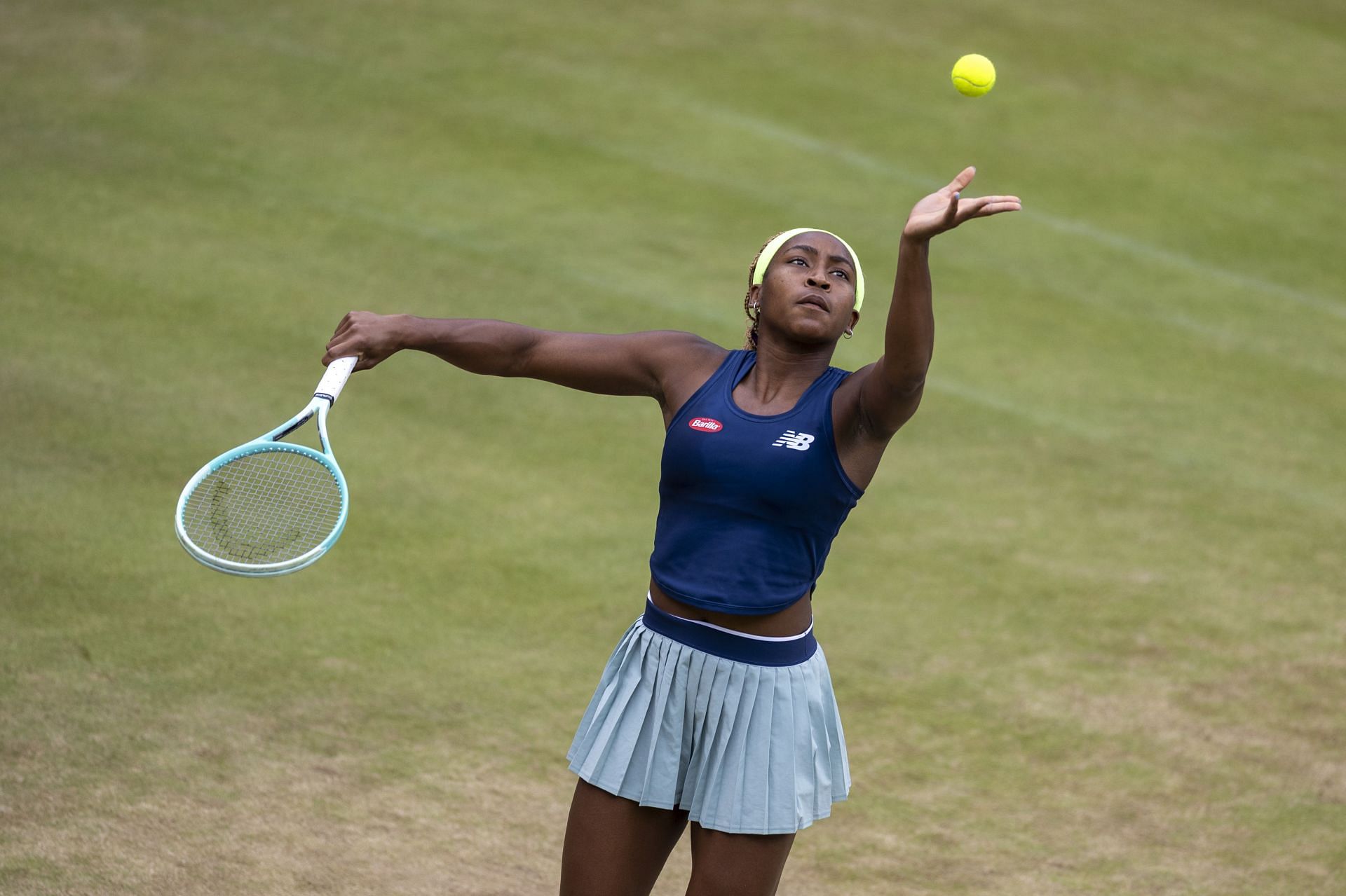 Coco Gauff at the Berlin Tennis Open 2024. (Photo: Getty)